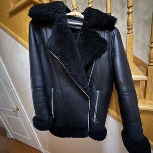 Authentic UGG shearling coat size S